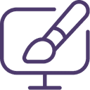 Creative website design Icon