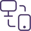 Mobile web design Icon