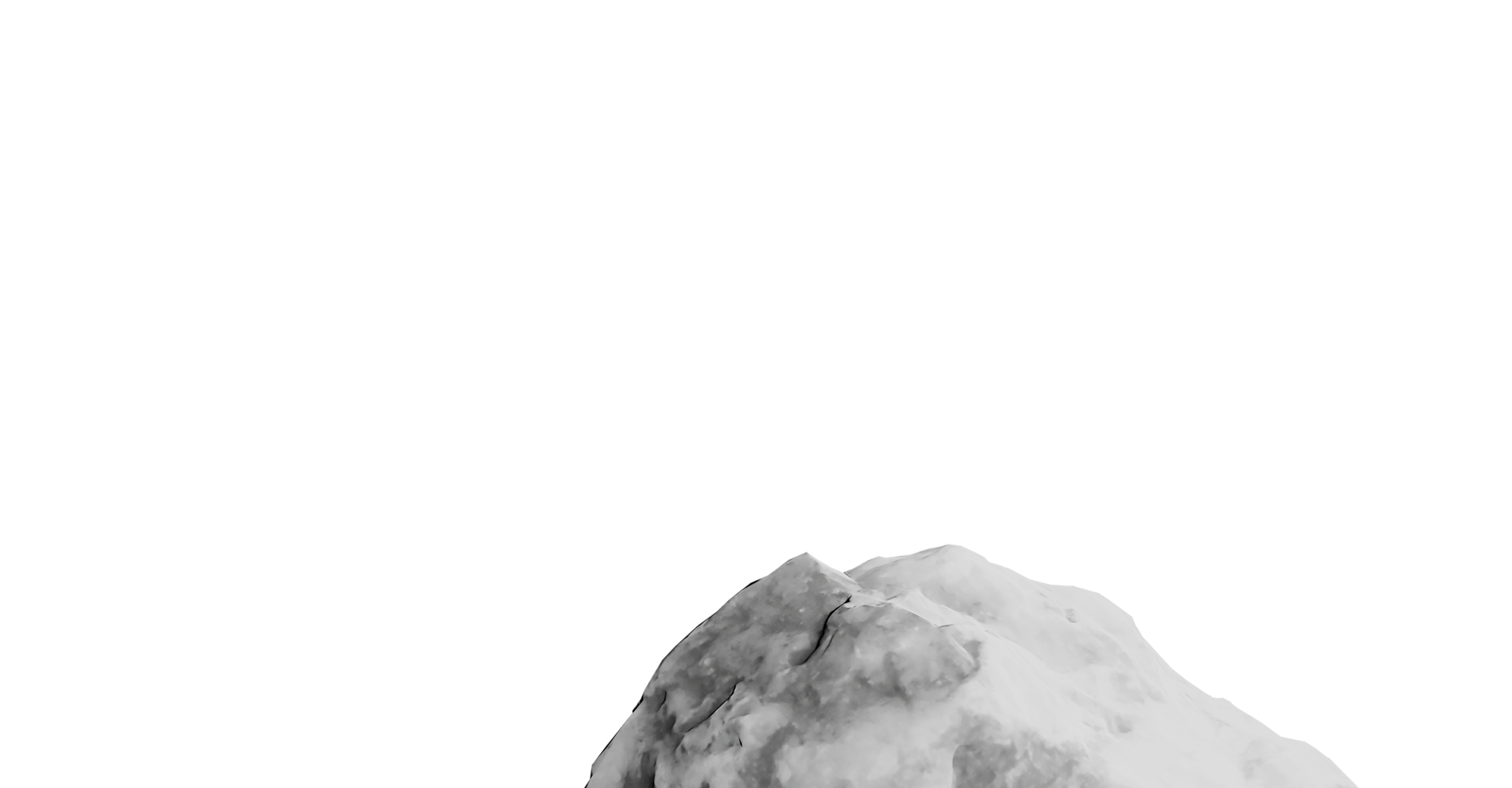 Decorative light stone landscape graphic behind the project showcase