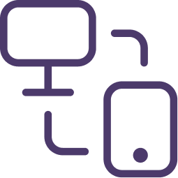Mobile web design Icon